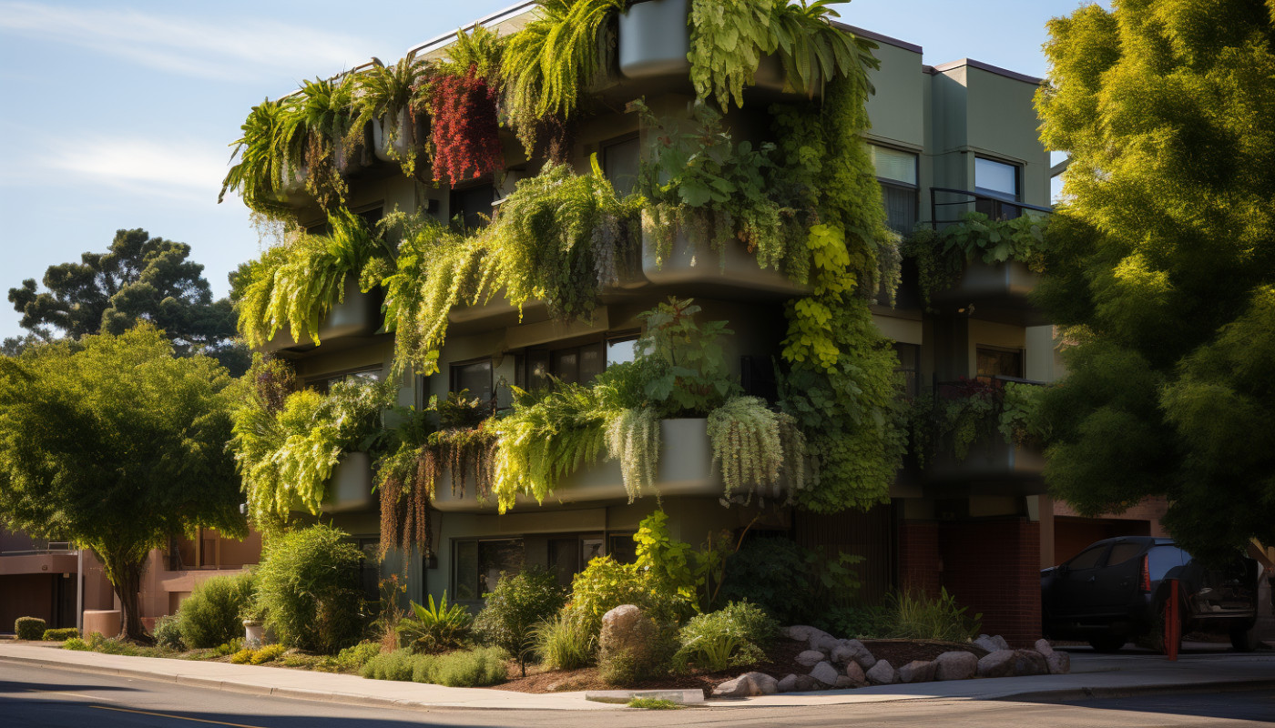 Jardines verticales: Oasis en la jungla de asfalto